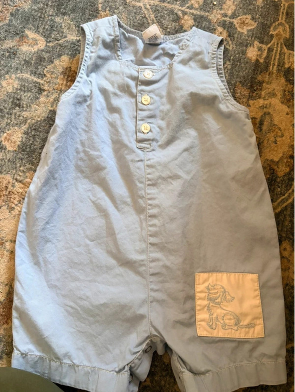 Rare vintage baby gap boy romper